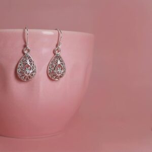 Silver Filigree Earrings