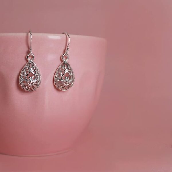 Silver Filigree Earrings