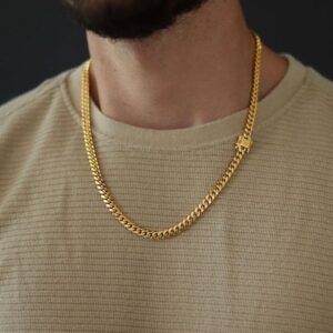 Men's Cuban Link Gold Chain