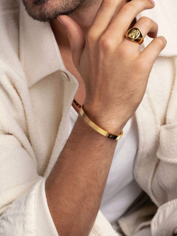 Gold Kada Bracelet
