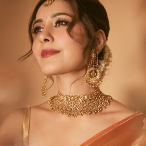 Royal Bridal Polki Choker Set with Jhumka Earrings