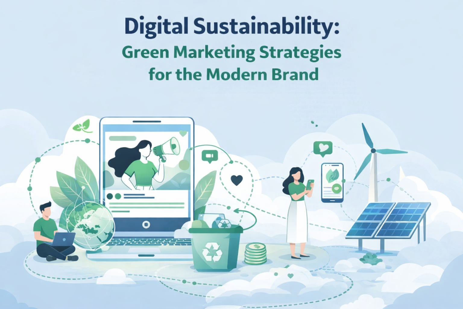 Digital Sustainability: Green Marketing Strategies for the Modern Brand