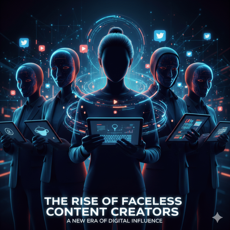 The Rise of Faceless Content Creators: A New Era of Digital Influence