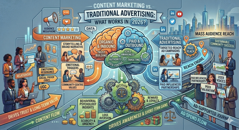 Content Marketing vs. Traditional Advertising: What Works in 2026?